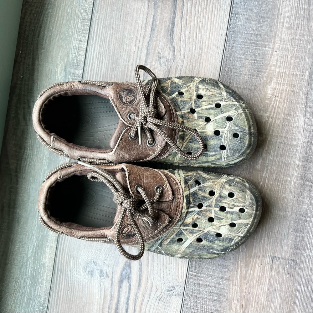 Camo Crocs